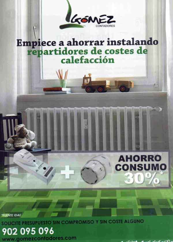 Contadores individualizados para calefacción y climatización en las comunidades de propietarios 2
