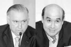 El Registrador de la Propiedad madrileño, Jaime Concheiro del Río, y el Abogado sevillano, Joaquín José Herrera del Rey